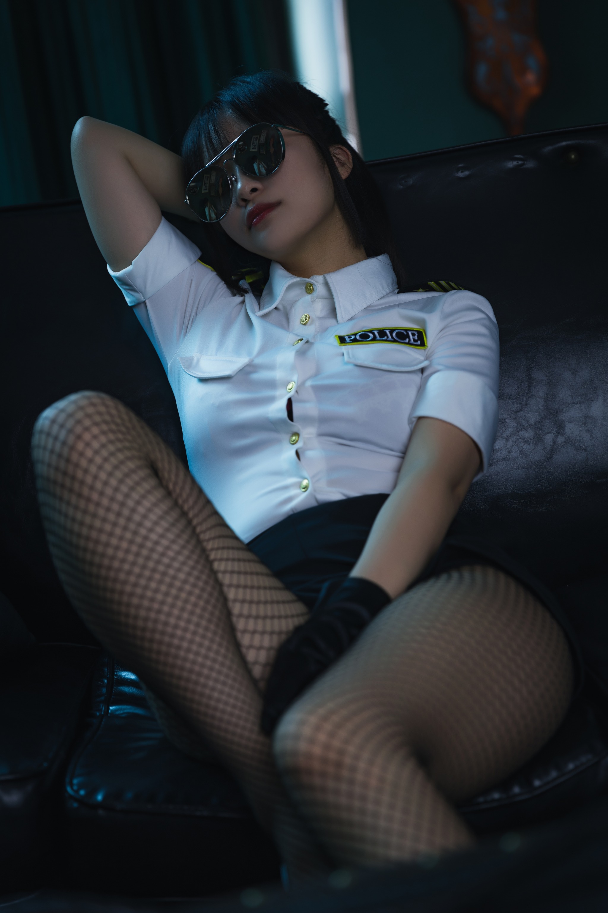 图片[1]-洛璃 LoLiSAMA – NO.007 超S女警 [22P]-XikXak